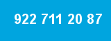 922 711 20 87